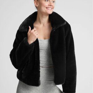 Beyond Yoga - On The List Faux Fur Jacket